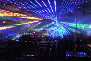 Laser show systems in Musikpark Chain