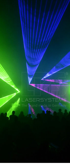 Openair-Lasershow