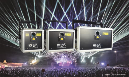 Lasershowequipment mieten bei LPS