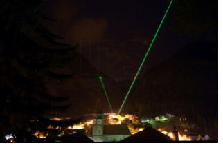 Laser triangulation in Switzerland