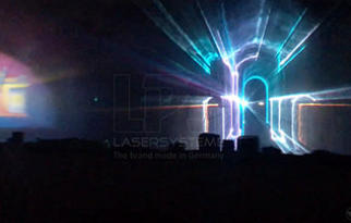 Permanent installation of laser show systems in Kangwon Land, South Korea