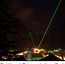 Laser triangulation in Switzerland
