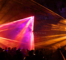 Laser show in Europa-Park Rust for BOSCH