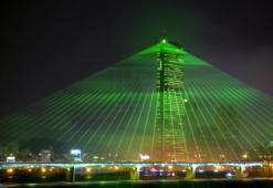 Laser show system LPS-Bax in South Korea