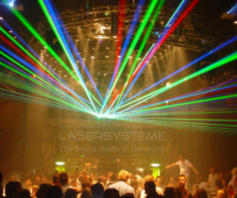 Laser show systems in Funpark Chain