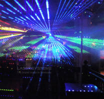 Laser show systems in Musikpark Chain