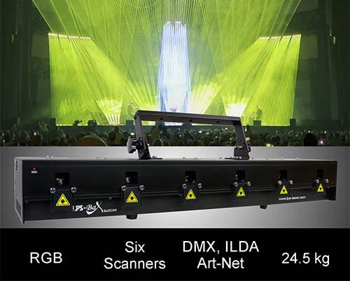 LPS-BaX SixSCAN RGB Scanner Bar