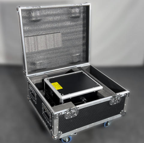 LPS-CompaX laser projectors with flightcase