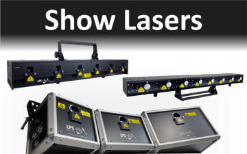 Laser Projectors Show Lasers