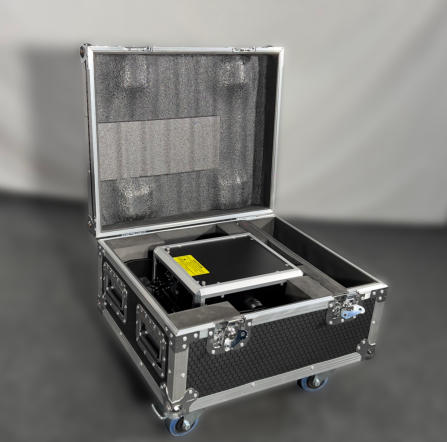 Laser projectors LPS-CompaX RGB S and M with flight case