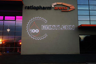 Laser show anniversary 100 years Banleon, Ulm