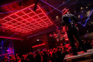 FC Bayern Munich, with LPS laser show equipment