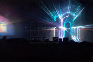 Permanent installation of laser show systems in Kangwon Land, South Korea