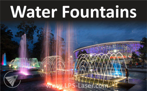 laser show water fountains water shows